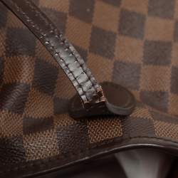Louis Vuitton Damier Ebene Canvas and Leather Neverfull MM Bag