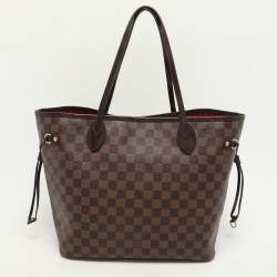 Louis Vuitton Damier Ebene Canvas and Leather Neverfull MM Bag