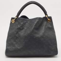 Pre Owned Louis Vuitton Bleu Infini Monogram Empreinte Leather Artsy MM Bag
