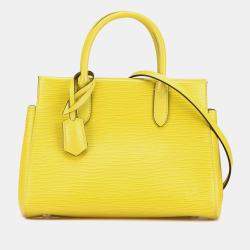 Louis Vuitton Yellow Epi Marly BB
