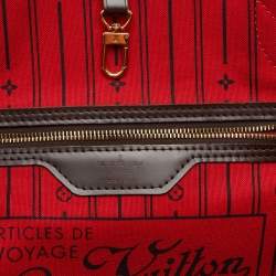 Louis Vuitton Damier Ebene Canvas Neverfull MM Bag