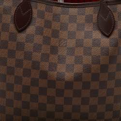 Louis Vuitton Damier Ebene Canvas Neverfull MM Bag