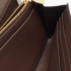Louis Vuitton Damier Ebene Canvas Sarah Wallet