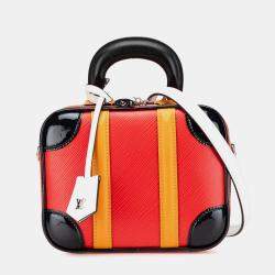 Louis Vuitton Red Epi Valisette BB
