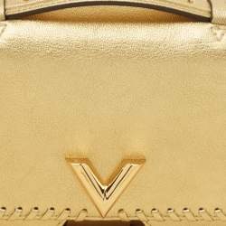 Louis Vuitton Gold Leather Very Chain Bag
