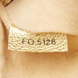 Louis Vuitton Gold Leather Very Chain Bag