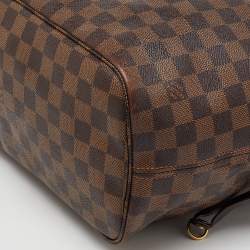 Louis Vuitton Damier Ebene Canvas Neverfull MM Bag