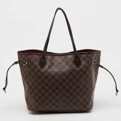 Louis Vuitton Damier Ebene Canvas Neverfull MM Bag