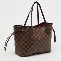 Louis Vuitton Damier Ebene Canvas Neverfull PM Bag