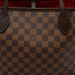 Louis Vuitton Damier Ebene Canvas Neverfull MM Bag
