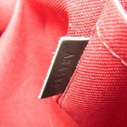 Pre Owned Louis Vuitton Brown Damier Ebene Duomo Shoulder Bag