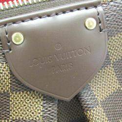 Pre Owned Louis Vuitton Brown Ebene Damier Siena PM Handbag 