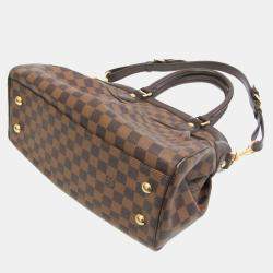  Louis Vuitton Brown Ebene Damier Trevi Pm Shoulder Bag 