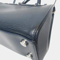 Pre Owned Louis Vuitton Blue Indigo Epi Blair MM Shoulder Bag 