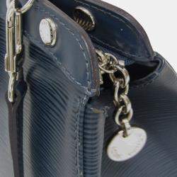 Pre Owned Louis Vuitton Blue Indigo Epi Blair MM Shoulder Bag 