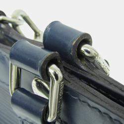 Pre Owned Louis Vuitton Blue Indigo Epi Blair MM Shoulder Bag 