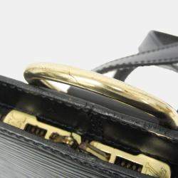 Louis Vuitton Noir Epi Leather Coblanc Backpack