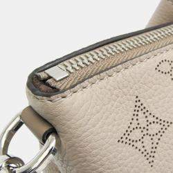 Pre Owned Louis Vuitton Galle Mahina Leather  Omere Shoulder Bag