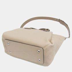 Pre Owned Louis Vuitton Galle Mahina Leather  Omere Shoulder Bag