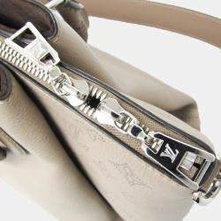 Pre Owned Louis Vuitton Galle Mahina Leather  Omere Shoulder Bag