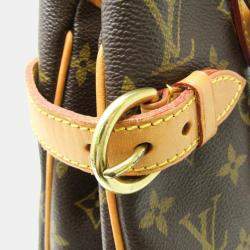 Louis Vuitton Brown Monogram Batignolles Vertical Shoulder Bag 