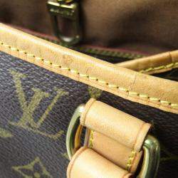 Louis Vuitton Brown Monogram Batignolles Vertical Shoulder Bag 