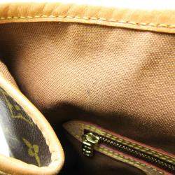 Louis Vuitton Brown Monogram Batignolles Vertical Shoulder Bag 
