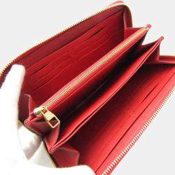 Louis Vuitton Red Monogram Empreinte Zippy Wallet 