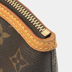 Pre Owned Louis Vuitton Brown Monogram Lockit Handbag 