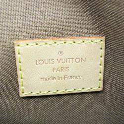 Pre Owned Louis Vuitton Brown Monogram Lockit Handbag 