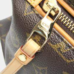 Pre Owned Louis Vuitton Brown Monogram Olympe Shoulder Bag  