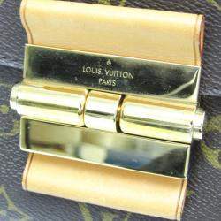 Pre Owned Louis Vuitton Brown Monogram Olympe Shoulder Bag  