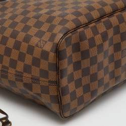 Louis Vuitton Damier Ebene Canvas Neverfull MM Bag