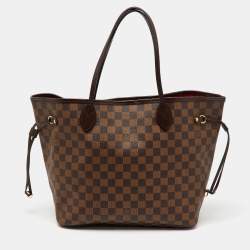 Louis Vuitton Damier Ebene Canvas Neverfull MM Bag