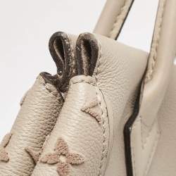 Louis Vuitton Galet Beige Monogram Leather W PM Bag