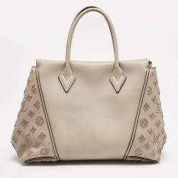 Louis Vuitton Galet Beige Monogram Leather W PM Bag