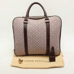 Louis Vuitton Sepia Monogram Idylle Canvas Epopee Rolling Luggage