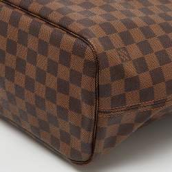 Louis Vuitton Damier Ebene Canvas Neverfull MM Bag