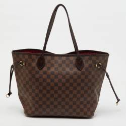 Louis Vuitton Damier Ebene Canvas Neverfull MM Bag