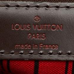 Louis Vuitton Damier Ebene Canvas Neverfull MM Bag