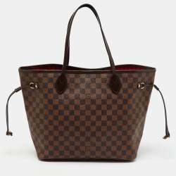 Louis Vuitton Damier Ebene Canvas Neverfull MM Bag