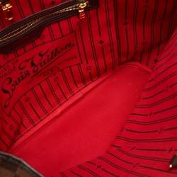 Louis Vuitton Damier Ebene Canvas Neverfull MM Bag