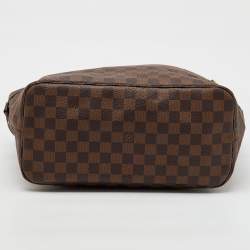 Louis Vuitton Damier Ebene Canvas Neverfull MM Bag