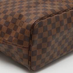 Louis Vuitton Damier Ebene Canvas Neverfull MM Bag