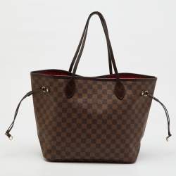 Louis Vuitton Damier Ebene Canvas Neverfull MM Bag