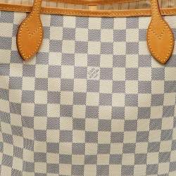 Louis Vuitton Damier Azur Canvas Neverfull MM Bag