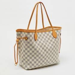 Louis Vuitton Damier Azur Canvas Neverfull MM Bag
