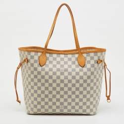 Louis Vuitton Damier Azur Canvas Neverfull MM Bag