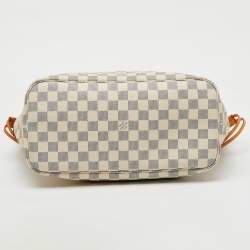 Louis Vuitton Damier Azur Canvas Neverfull MM Bag