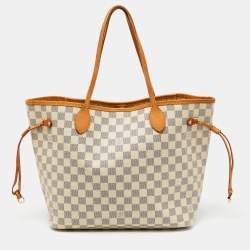 Louis Vuitton Damier Azur Canvas Neverfull MM Bag
